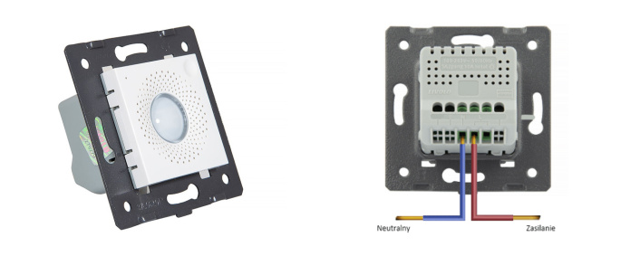 Moduł czujnika temperatury i wilgotności Livolo ZigBee/WiFi Biały